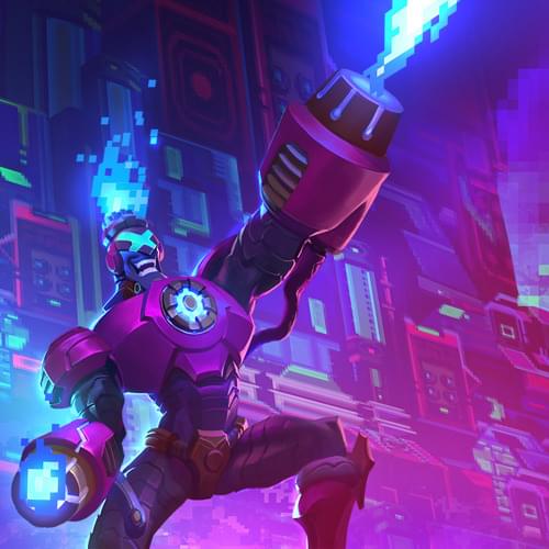Album cover art for "Arcade 2017" by League of Legends