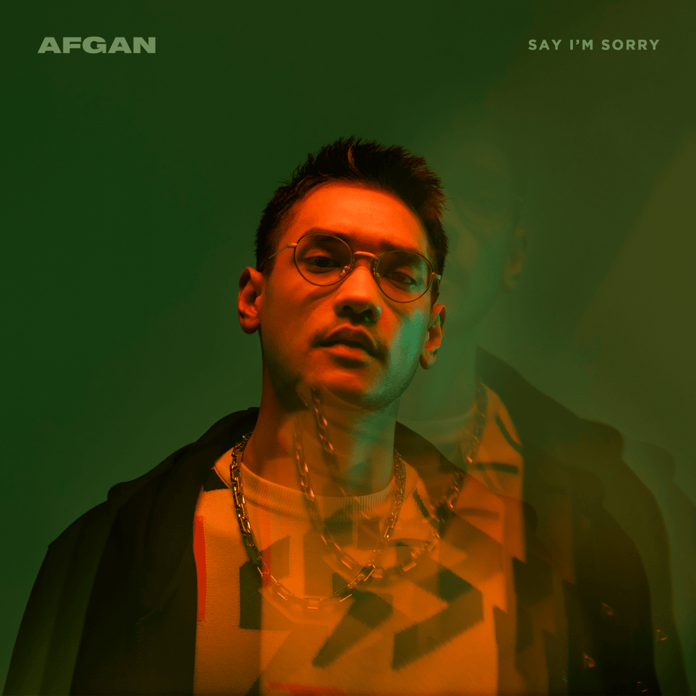 Album cover art for "say i’m sorry" by Afgan