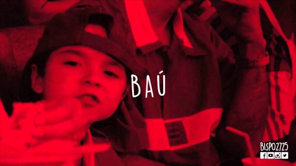 Album cover art for "Baú" by Bispo & Maze DLM