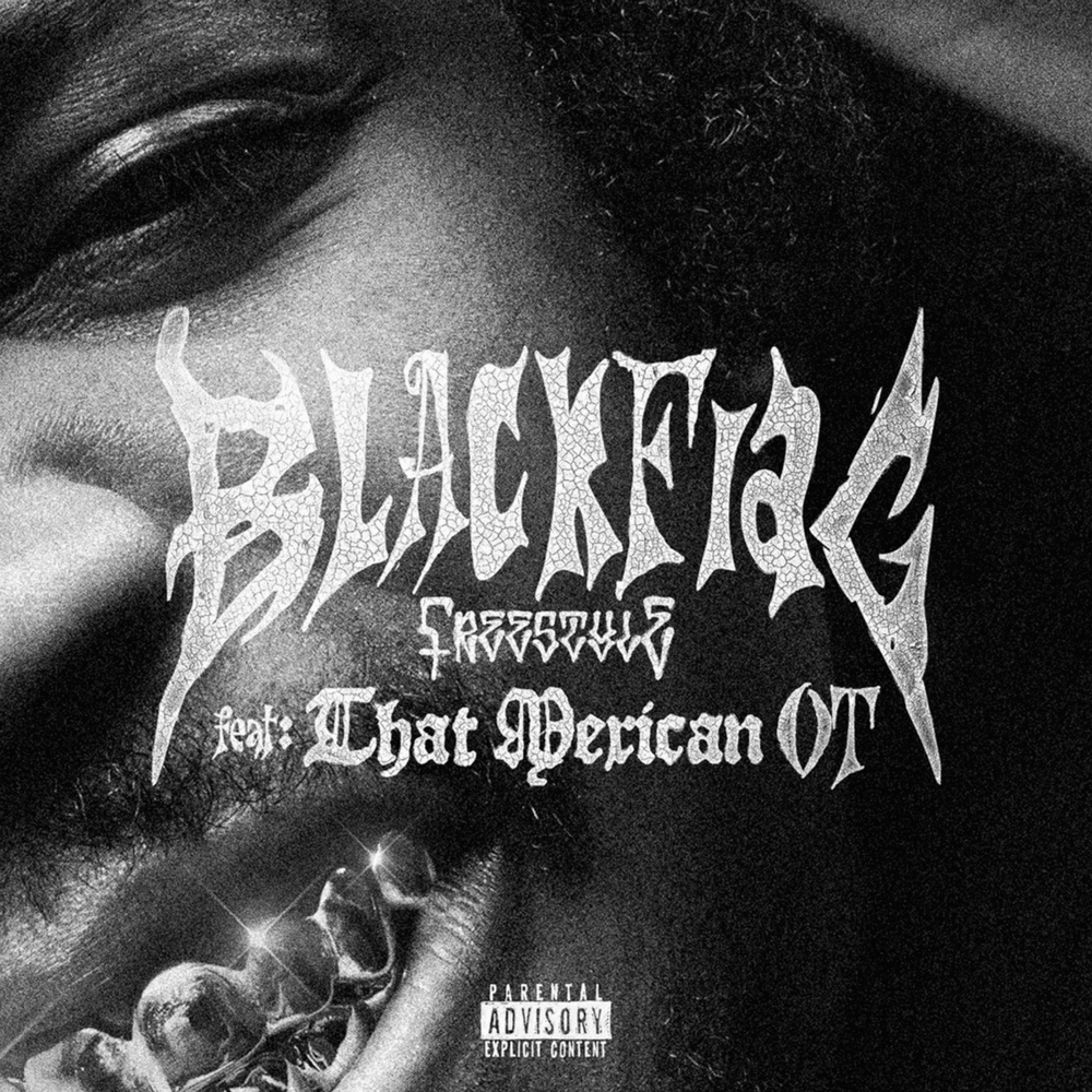 Album cover art for "BLACK FLAG FREESTYLE" by Denzel Curry