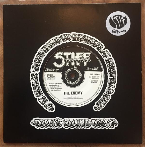 Album cover art for "40 Days and 40 Nights" by The Enemy (UK)