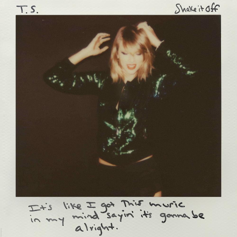 Album cover art for "Shake It Off" by Taylor Swift