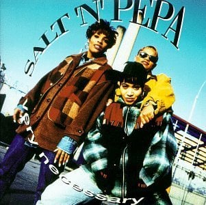 Album cover art for "Somebody’s Gettin’ on My Nerves" by Salt-N-Pepa