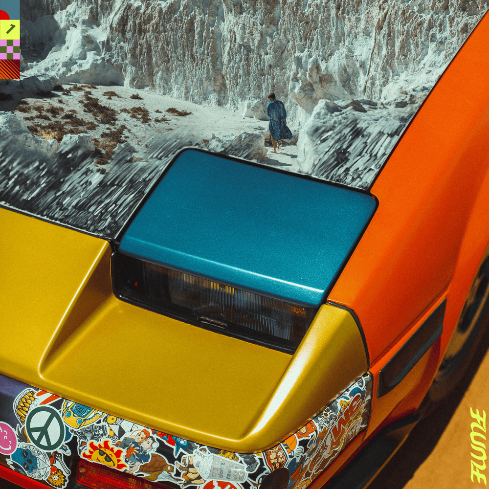 Album cover art for "Hi This is Flume" by Flume