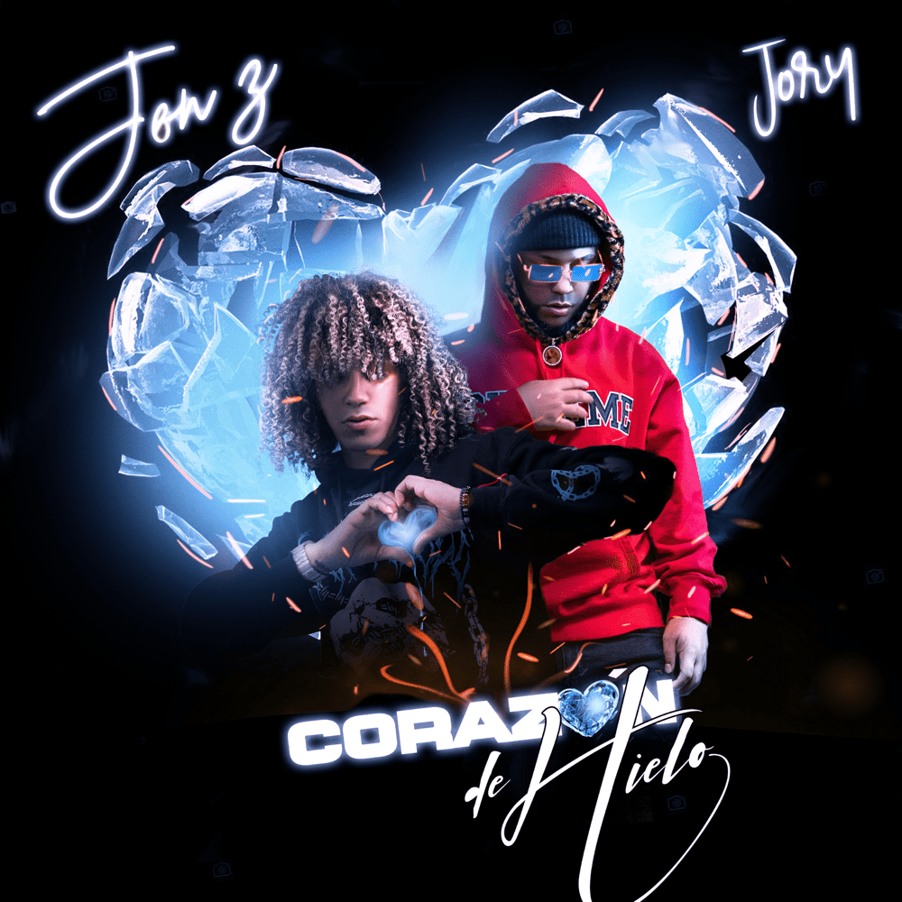 Album cover art for "Corazón de Hielo" by Jon Z