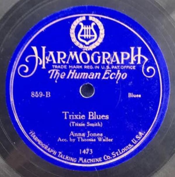 Album cover art for "Trixie Blues" by Anna Jones