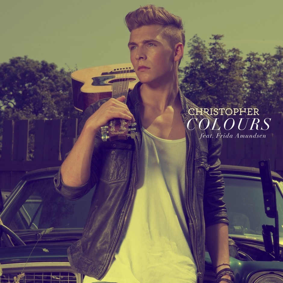 Album cover art for "Colours" by Christopher & Frida Amundsen