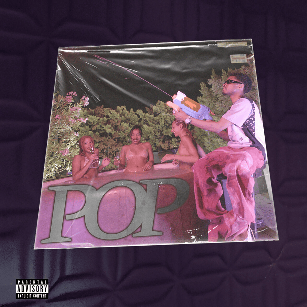 Album cover art for "Pop" by Pi’erre Bourne