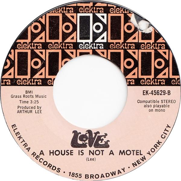 A House Is Not a Motel by Love