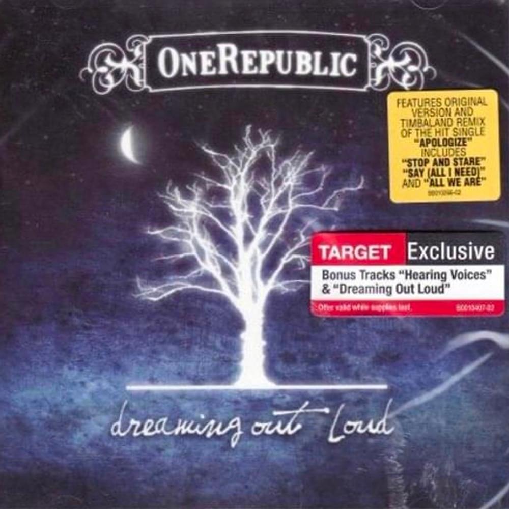 Cover image for Dreaming Out Loud (Target Edition)