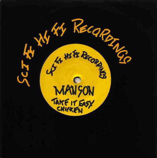 Album cover art for "Take It Easy Chicken" by Mansun