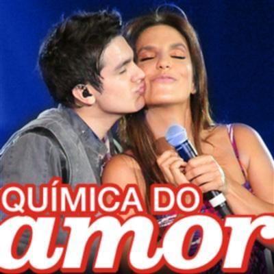 Album cover art for "Química do Amor" by Luan Santana & Ivete Sangalo