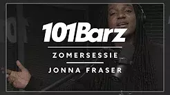 Album cover art for "Jonna Fraser - Zomersessie 2018" by 101Barz & Jonna Fraser