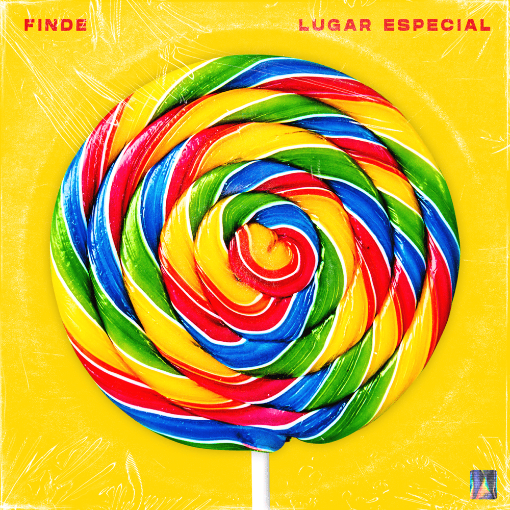 Album cover art for "Lugar Especial" by Finde