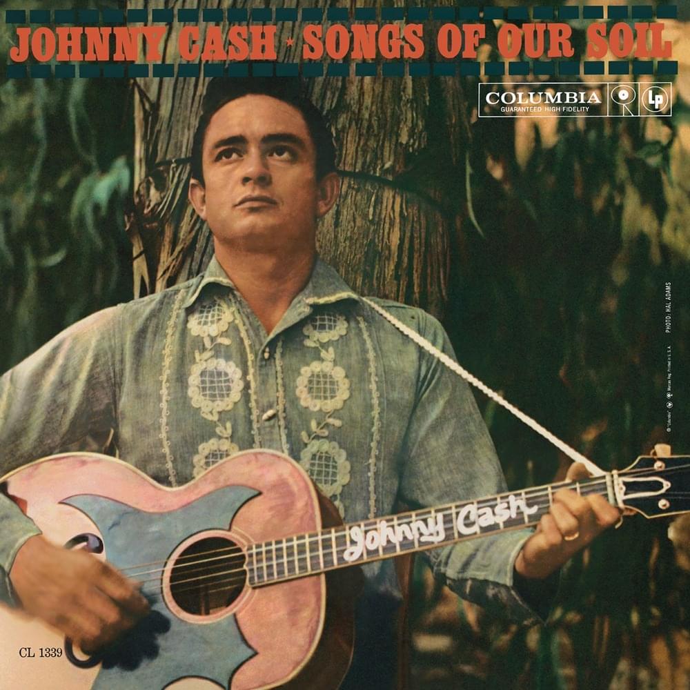 Album cover art for "Five Feet High and Rising" by Johnny Cash