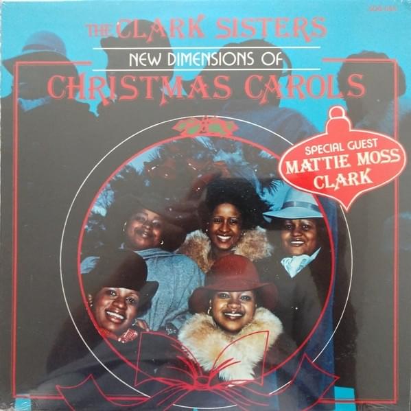 Album cover art for "Silent Night" by The Clark Sisters