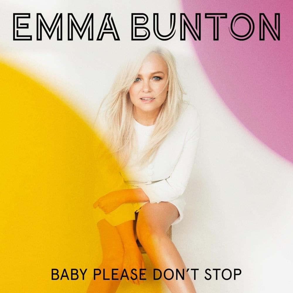 Album cover art for "Baby Please Don’t Stop" by Emma Bunton