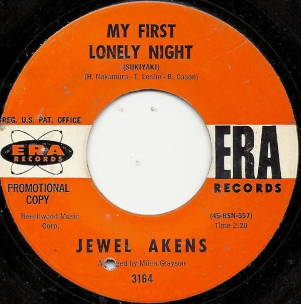 My First Lonely Night by Jewel Akens