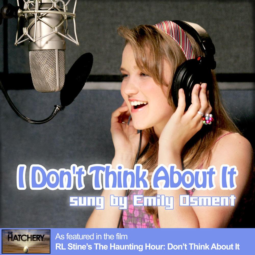 Album cover art for "I Don’t Think About It" by Emily Osment
