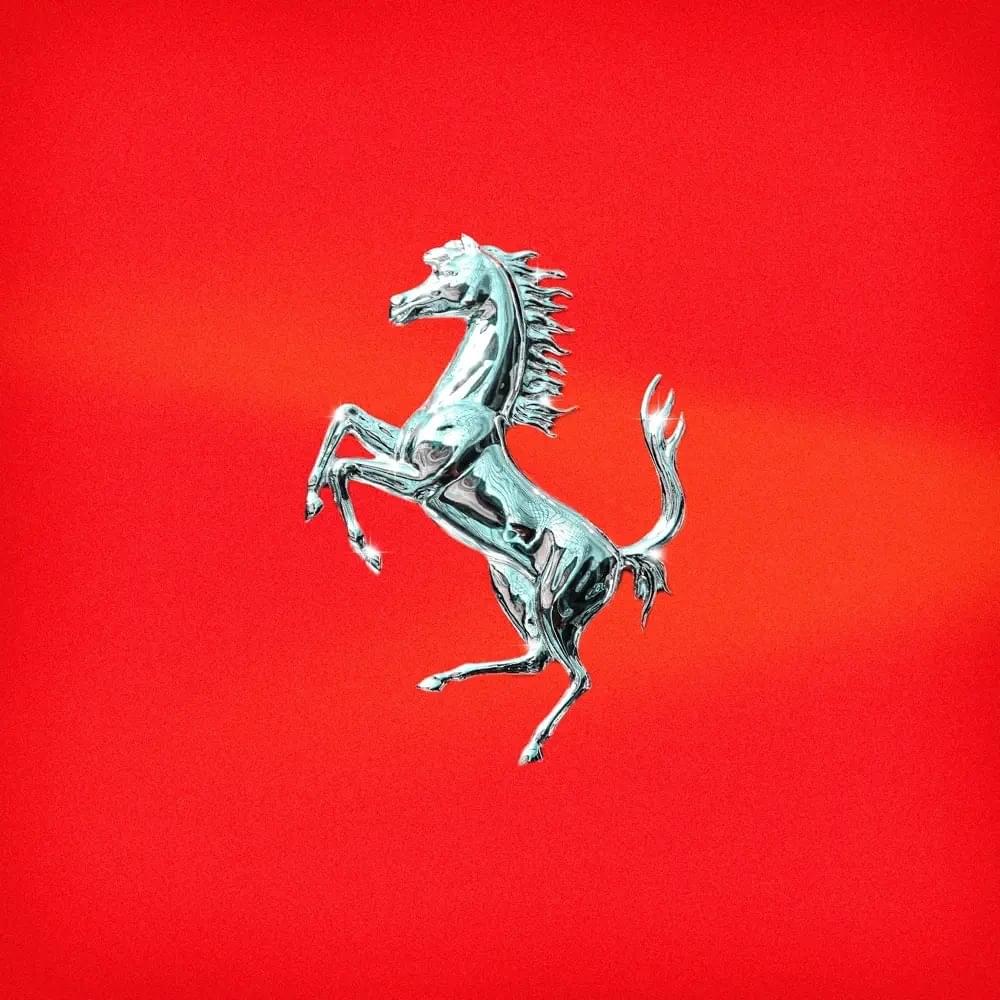 Album cover art for "Ferrari" by RiFF RAFF