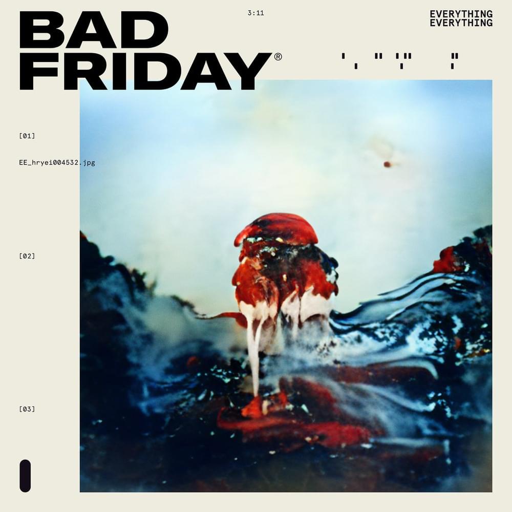 Album cover art for "Bad Friday" by Everything Everything