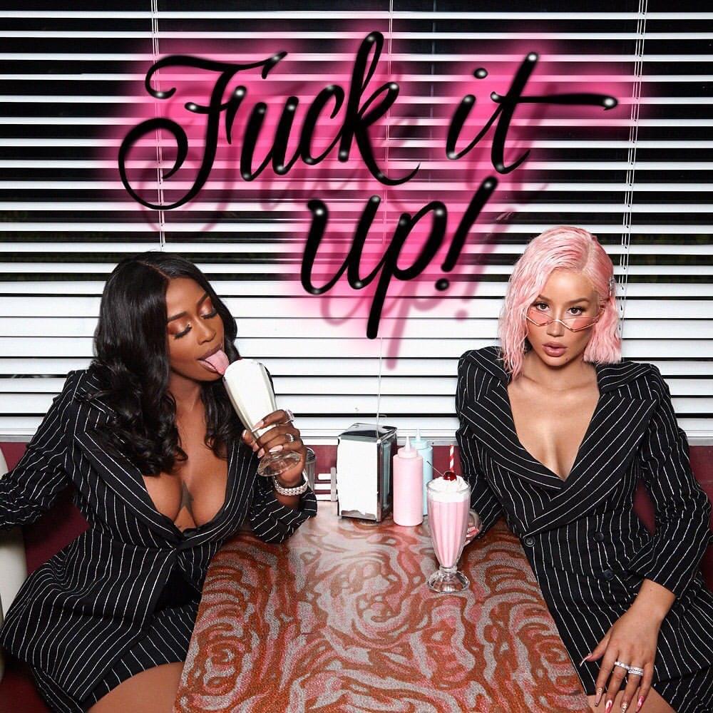 Album cover art for "Fuck It Up" by Iggy Azalea & Kash Doll