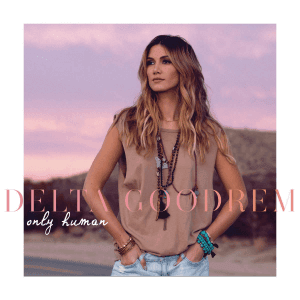 Album cover art for "Only Human" by Delta Goodrem