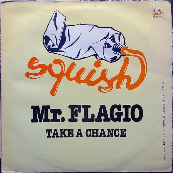 Album cover art for "Take A Chance" by Mr Flagio