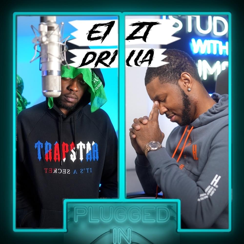 Album cover art for "E1 x ZT x Drilla x Fumez The Engineer - Plugged In" by Fumez The Engineer & E1 (3x3)