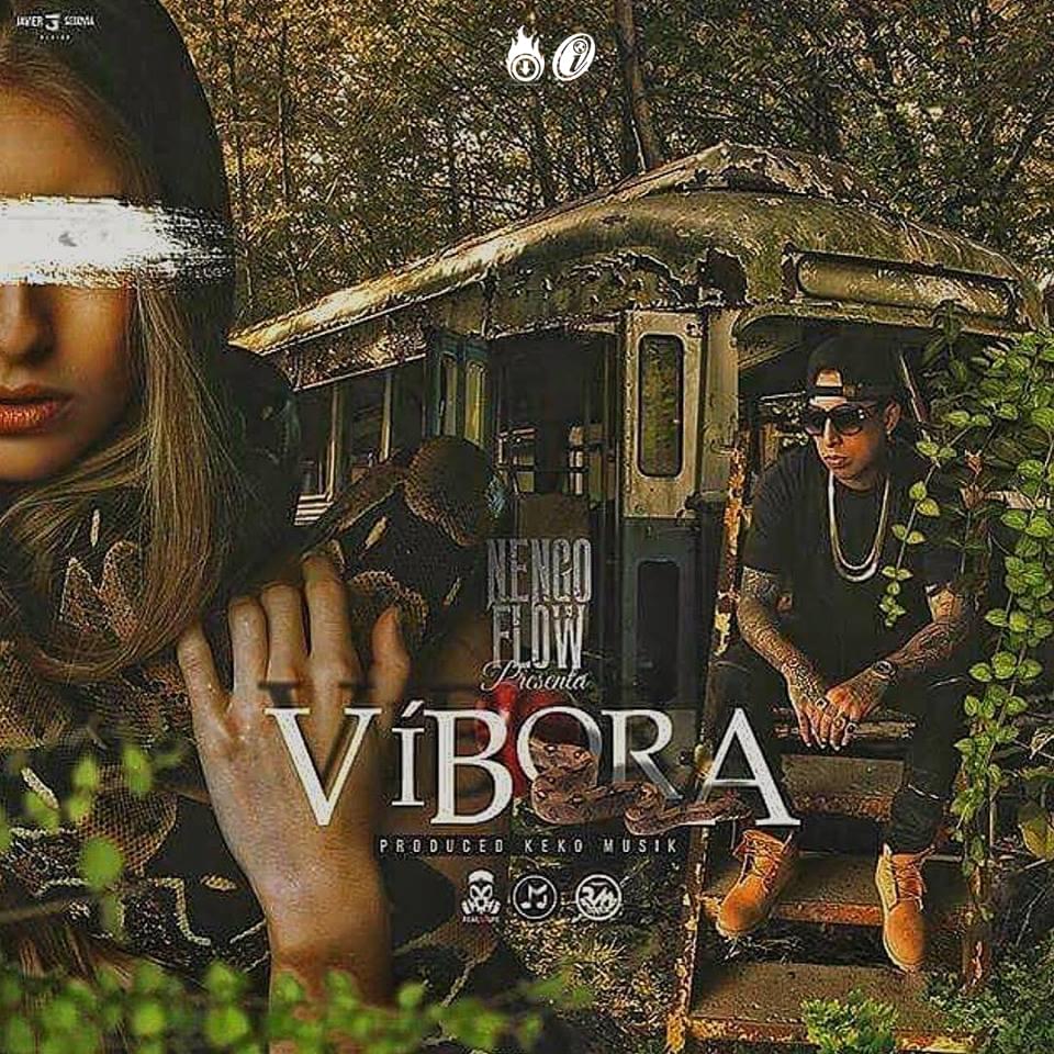 Album cover art for "Víbora" by Ñengo Flow