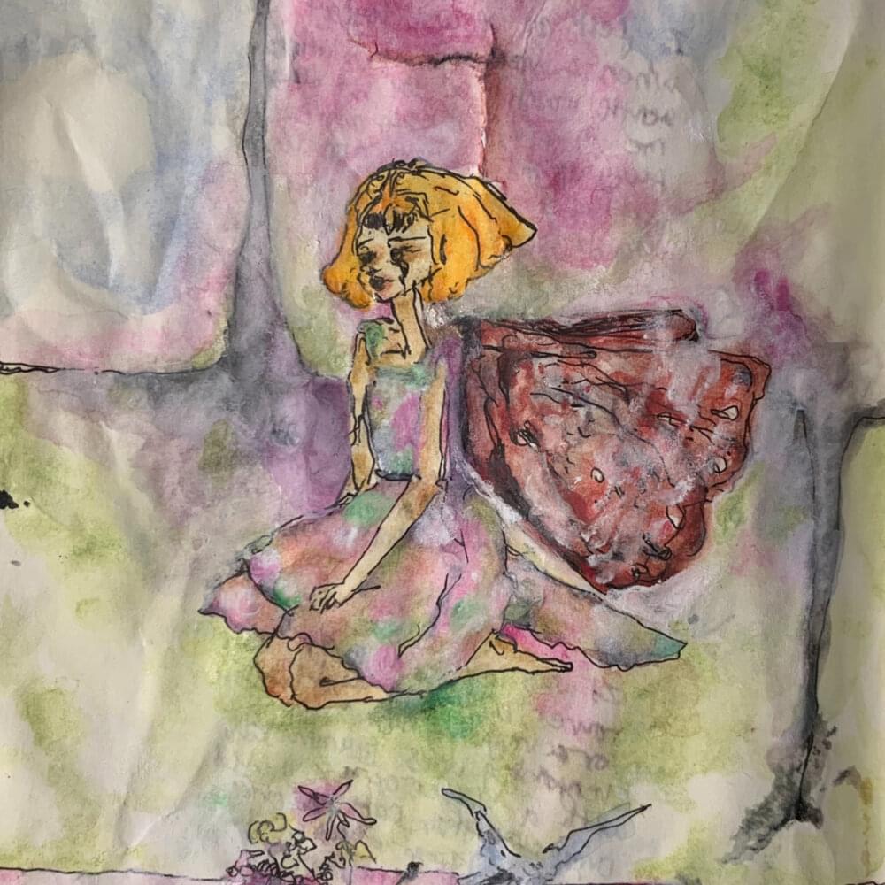 Album cover art for "Headache (Grouper Cover)" by yeule