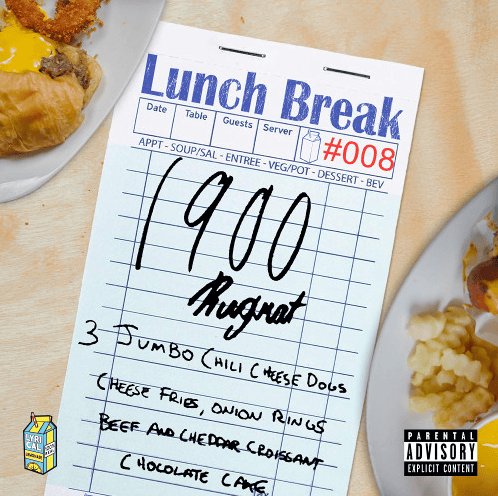 Album cover art for "Lunch Break Freestyle" by 1900Rugrat