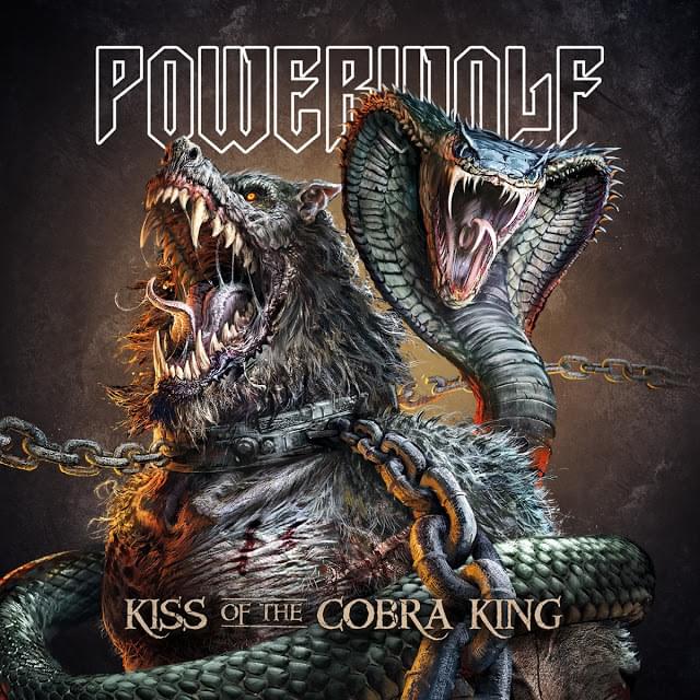 Album cover art for "Kiss of the Cobra King (New Version 2019)" by Powerwolf