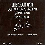 Don’t Cry for Me Argentina by Julie Covington