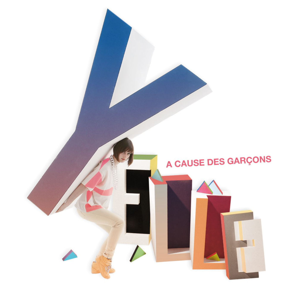 Album cover art for "À cause des garçons" by Yelle