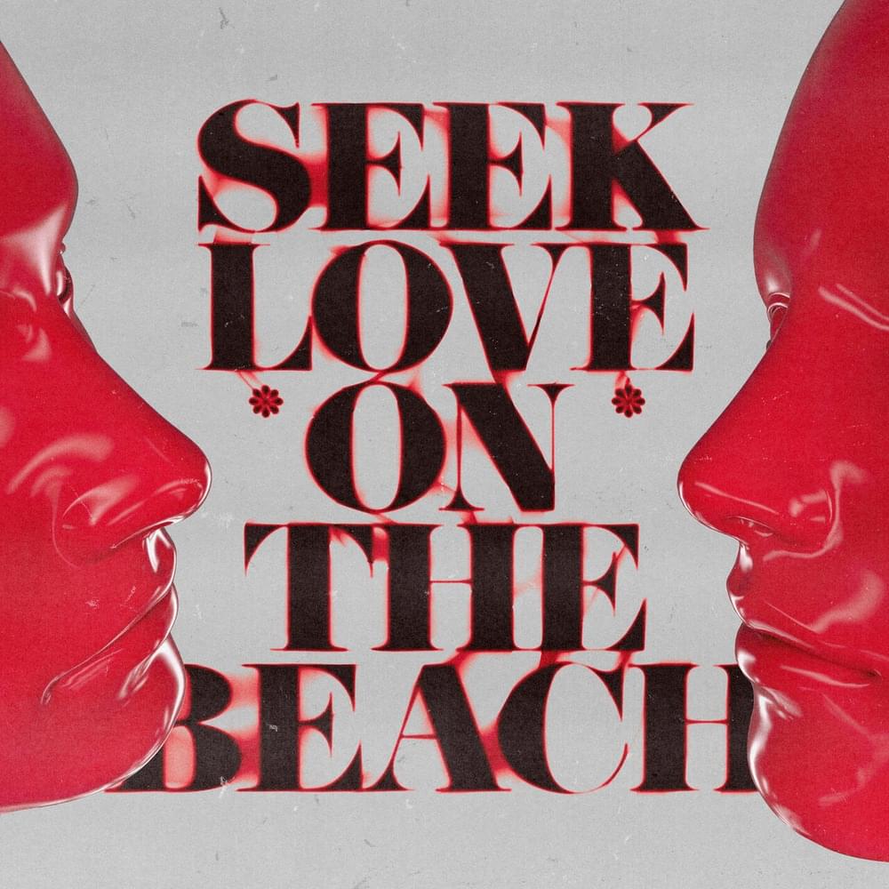 Album cover art for "Seek Love (On The Beach)" by Bravo Hits