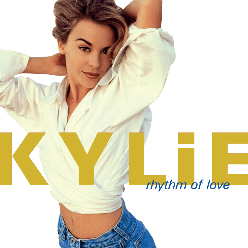 Album cover art for "Rhythm of Love" by Kylie Minogue