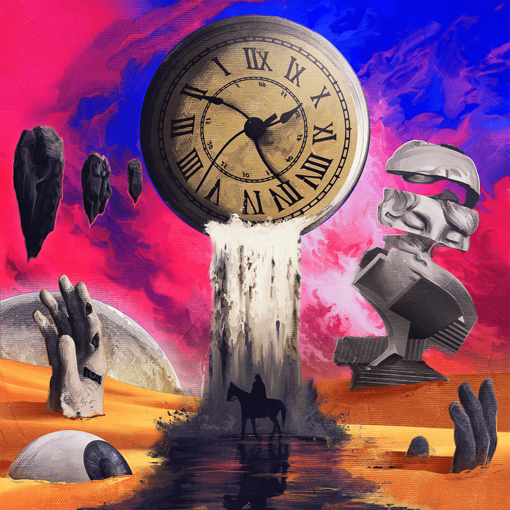 Album cover art for "Moving Too Quickly" by Unlike Pluto