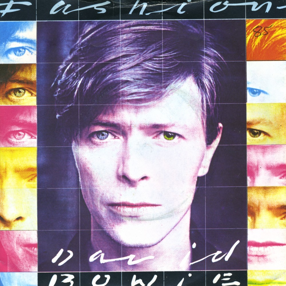 Album cover art for "Fashion (Single Version)" by David Bowie