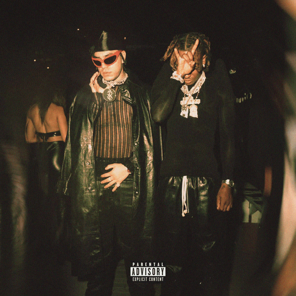 Album cover art for "Rich Rappers" by Ryan Castro