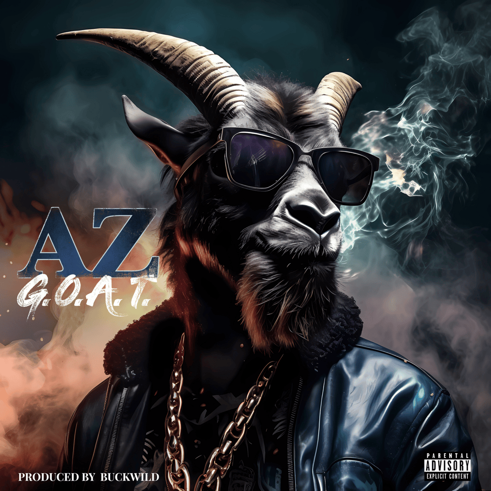 Album cover art for "The GOAT" by AZ