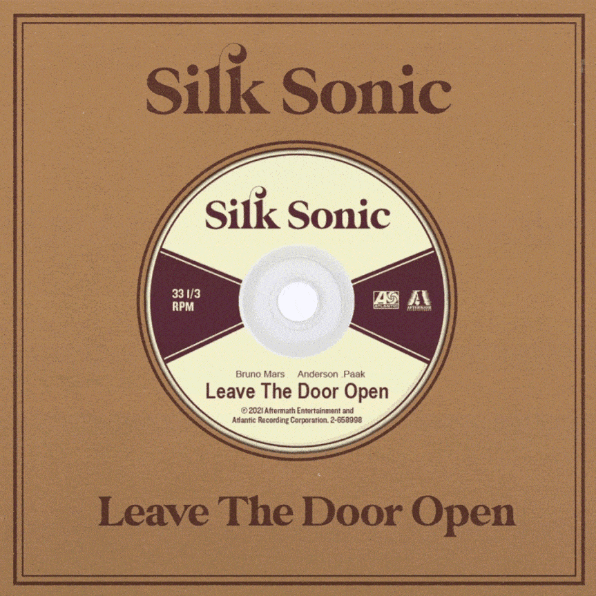 Album cover art for "Leave The Door Open" by Bravo Hits