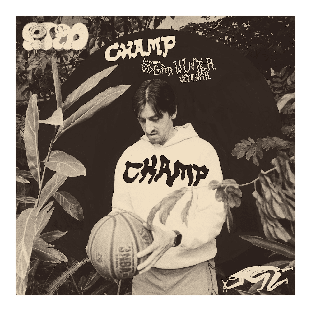 Album cover art for "Champ" by Portugal. The Man & Edgar Winter & With War