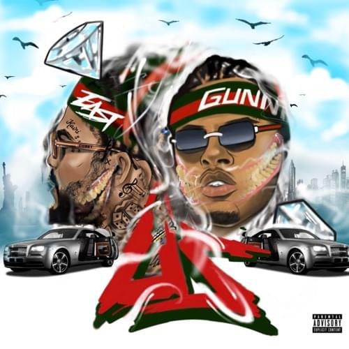 Album cover art for "Us" by Dave East & Gunna