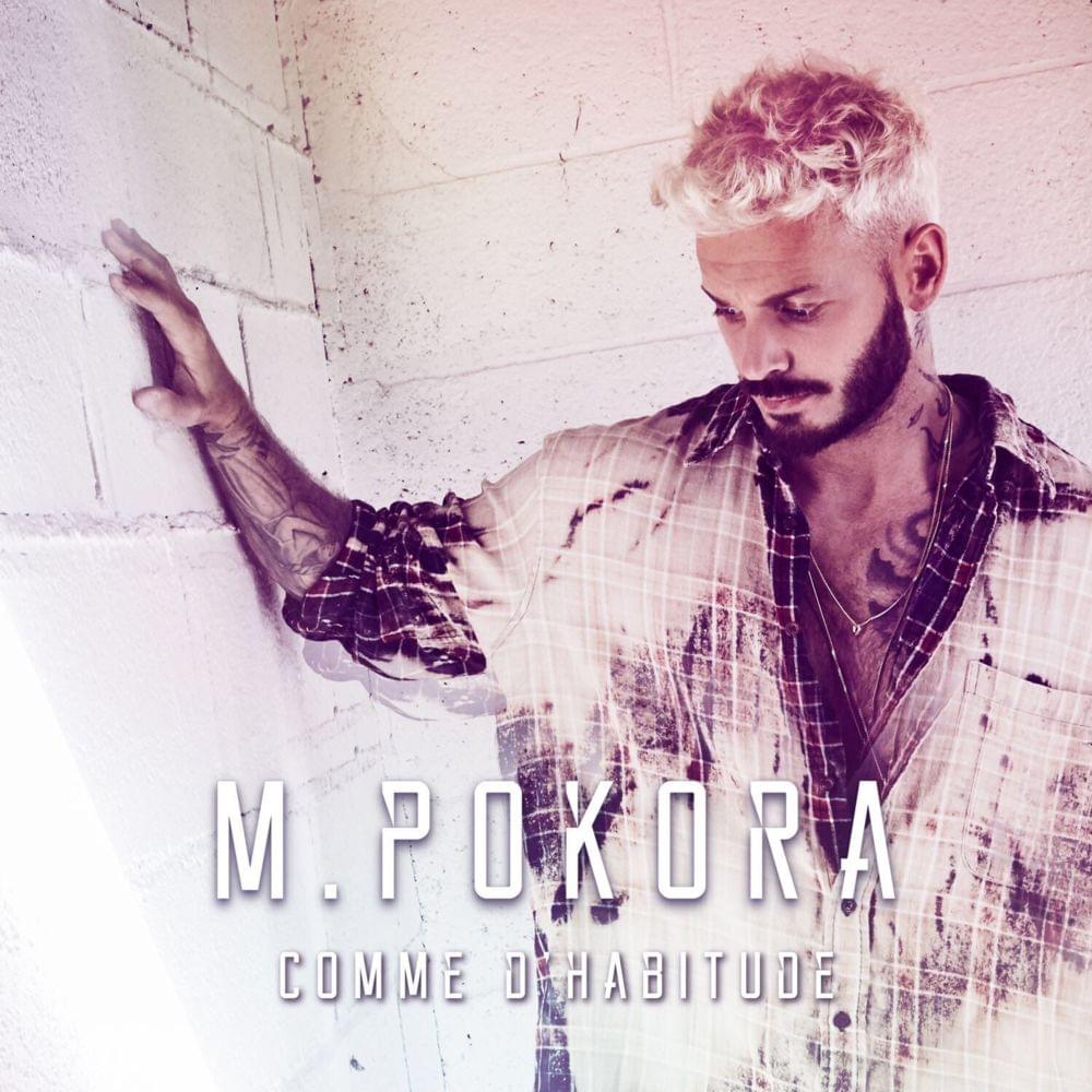 Album cover art for "Comme d’habitude" by M. Pokora