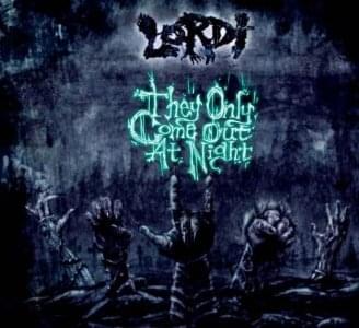 Album cover art for "They Only Come Out At Night" by Lordi & Udo Dirkschneider