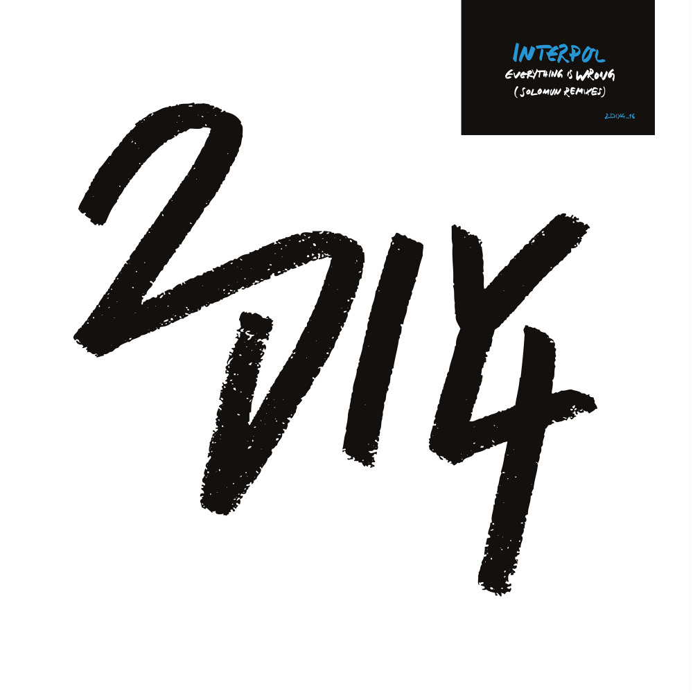 Album cover art for "Everything Is Wrong (Solomun Remix)" by Interpol & Solomun