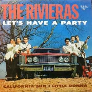 Album cover art for "California Sun" by The Rivieras
