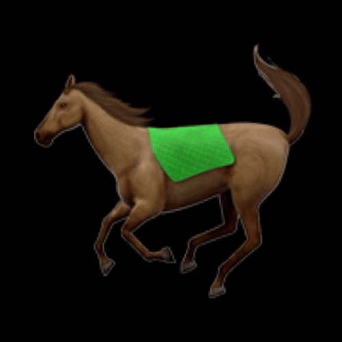 Album cover art for "Horses" by OsamaSon