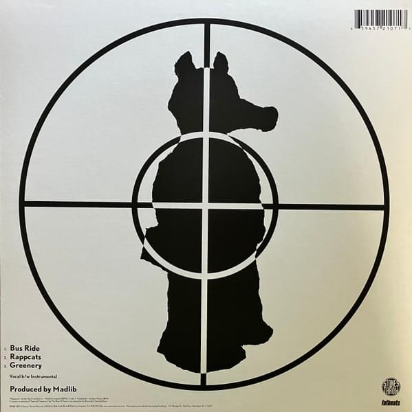 Album cover art for "Rappcats (Instrumental)" by Quasimoto